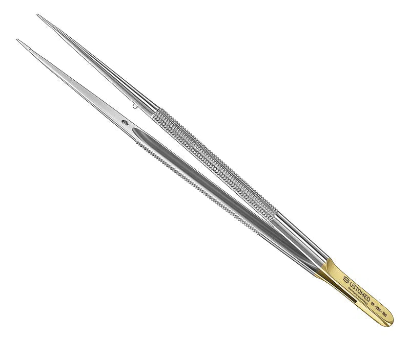 Mikro dissektionspincet, anatomisk, 18 cm, diamantcoated
