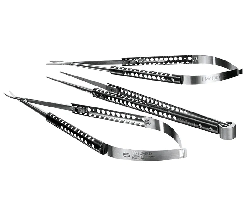 I´Motion, Micro-forceps, atraumatic, Cooley-grip, 18 cm, straight