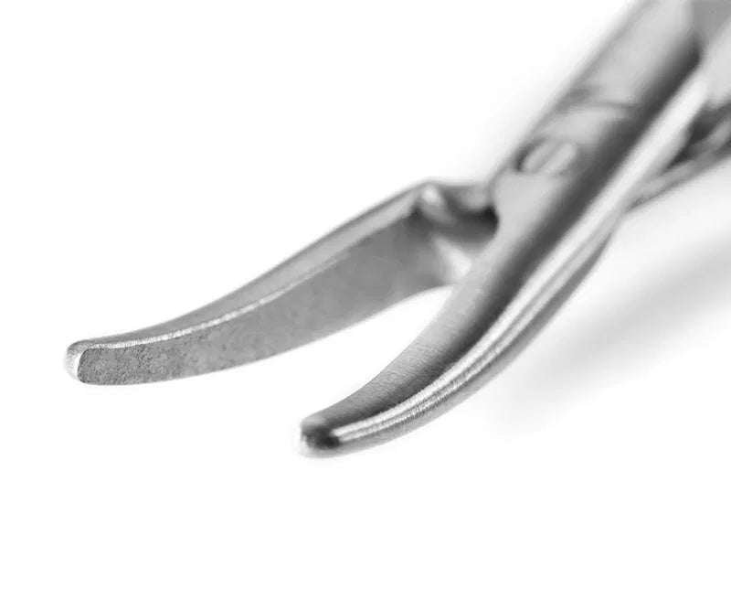 I´Motion, Micro-Needleholder, 18cm, curved, TC