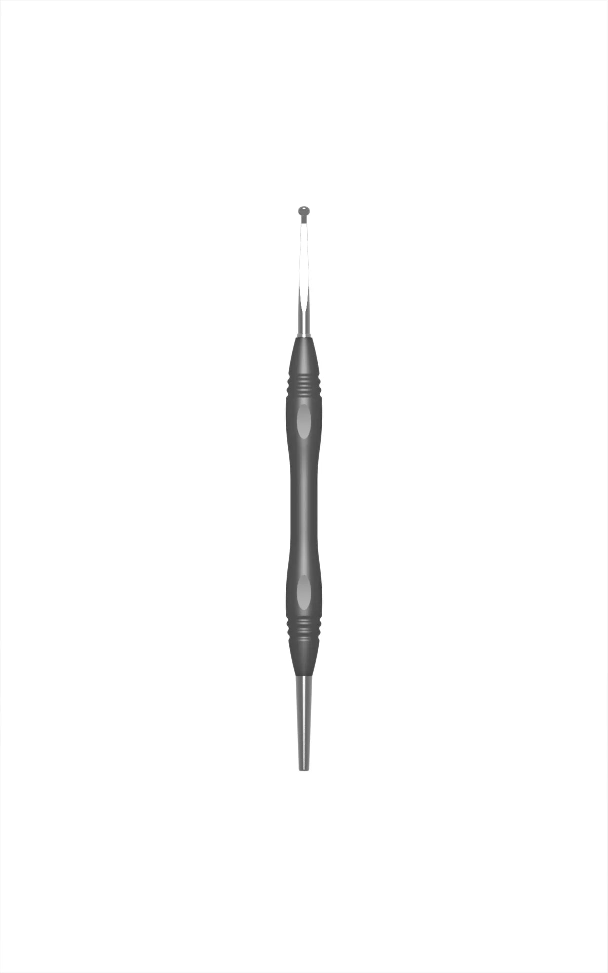 Mikro rodresektionsspejl, plan, rhodium, PEEK håndtag 3 mm