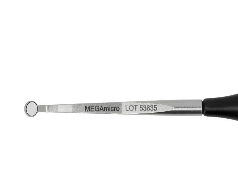 Micro rod resektionsspejl, plan, rhodium, PEEK håndtag 5 mm