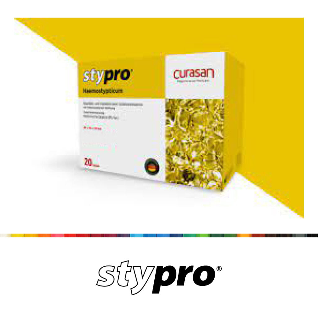 Stypro ark, Hæmostase, 80x50x3 mm, 20 stk, fra Curasan, 9350000020