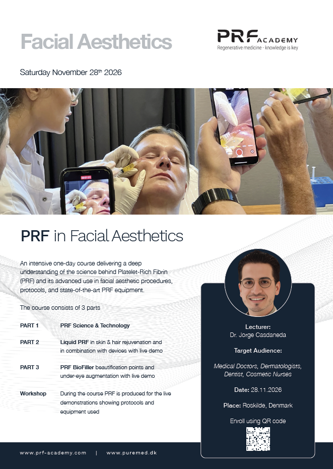 PRF in Facial Aesthetics