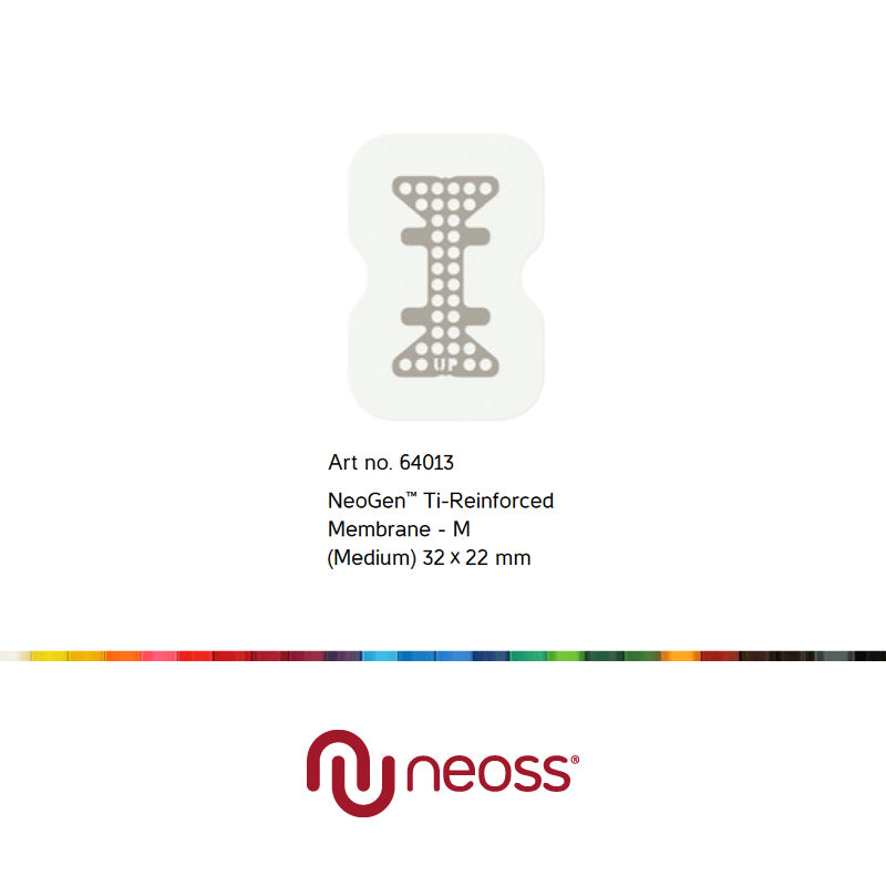 NeoGen Ti-Reinforced Membraner 32 x 22 mm
