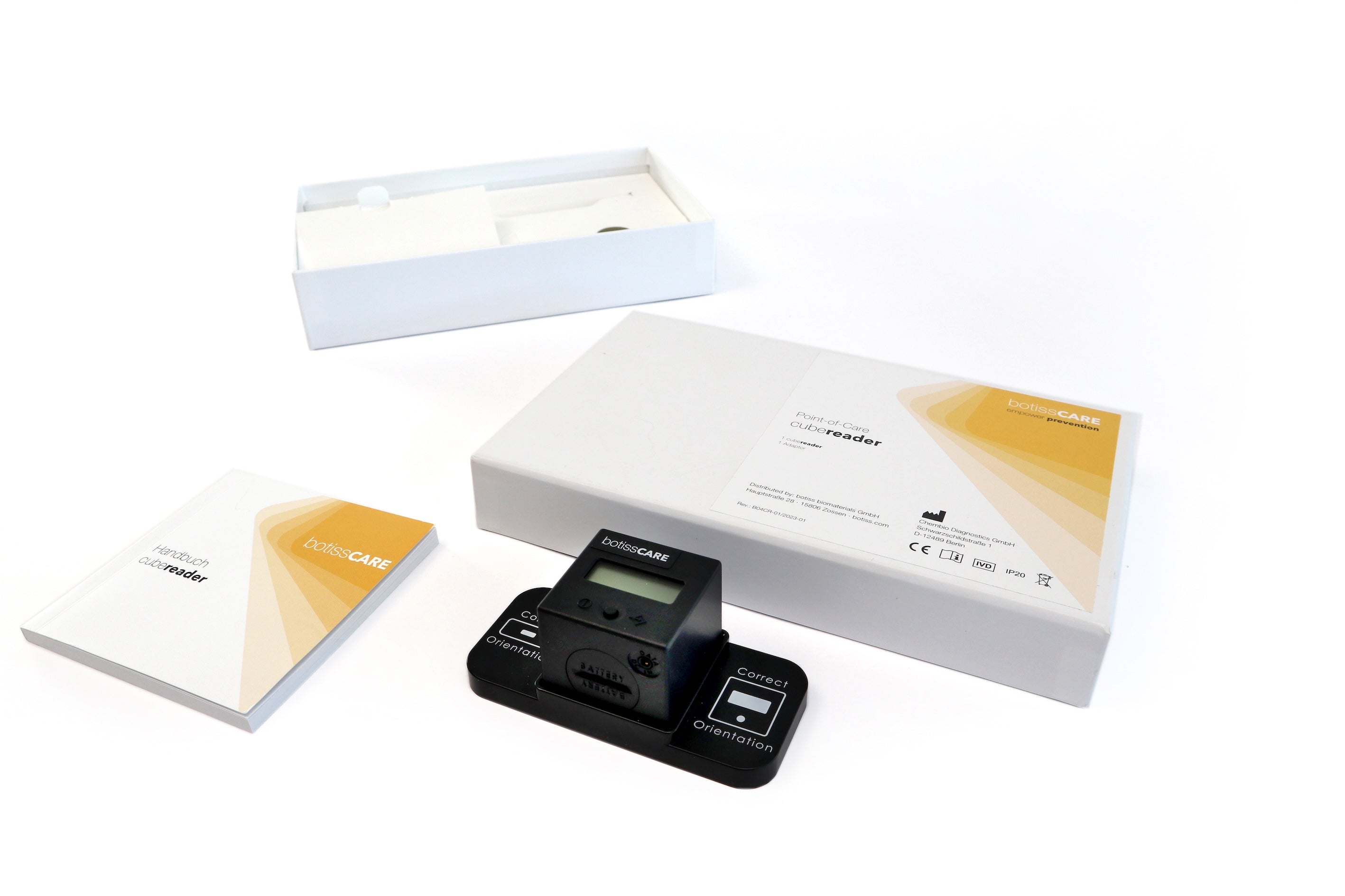 botissCARE Cube Reader