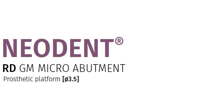 Neodent GM Micro Abutment