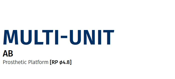 Nobel Biocare Multi-Unit