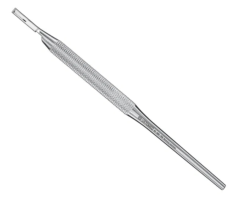 Skalpelhåndtag, 15 cm, rund form