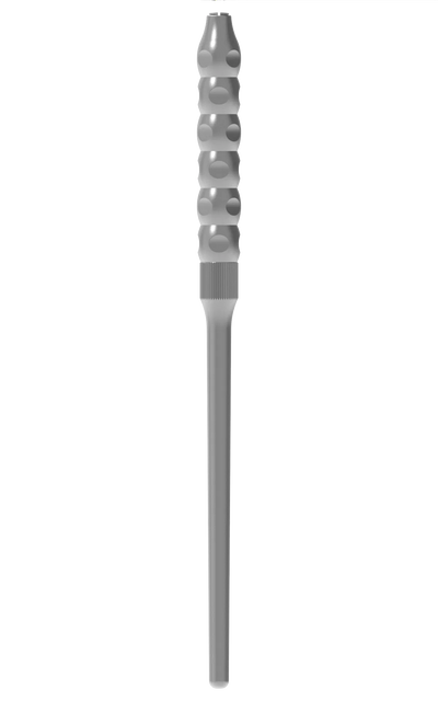 micro scalpel handle, 140 mm, anatomical shape