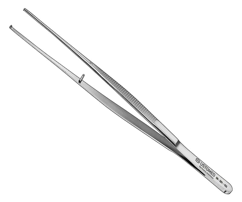 SEMKEN vævspincet, 15,5 cm, lige, 1×2 tænder