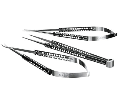 I´Motion, Micro-forceps, atraumatic, Cooley-grip, 18 cm, straight