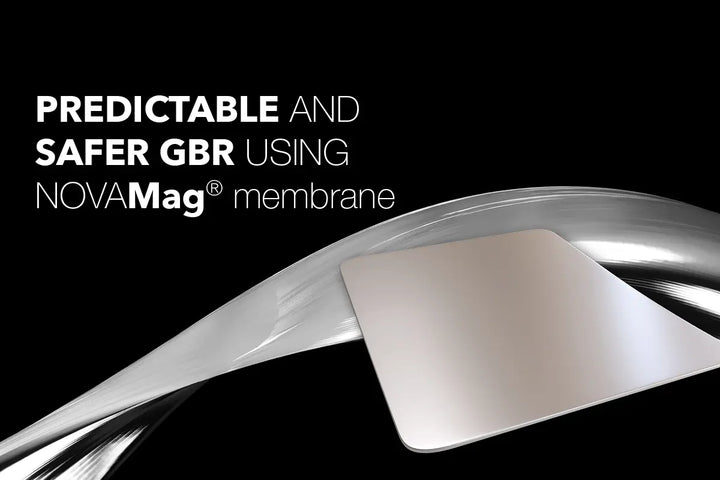 Coverbillede til webinaret Predictable and safer GBR using NOVAMag® membrane