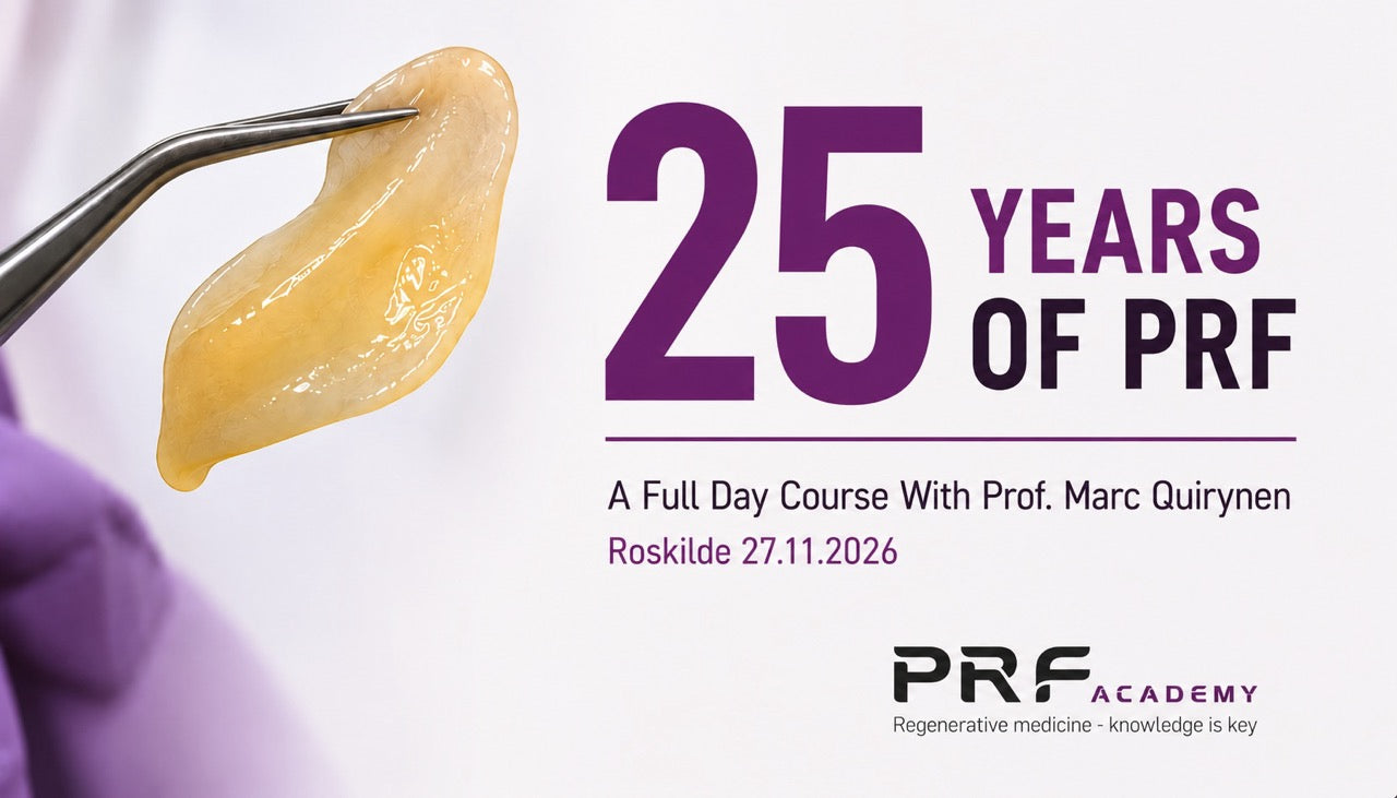 PRF in Dentistry, Lectures by Prof. Marc Quirynen