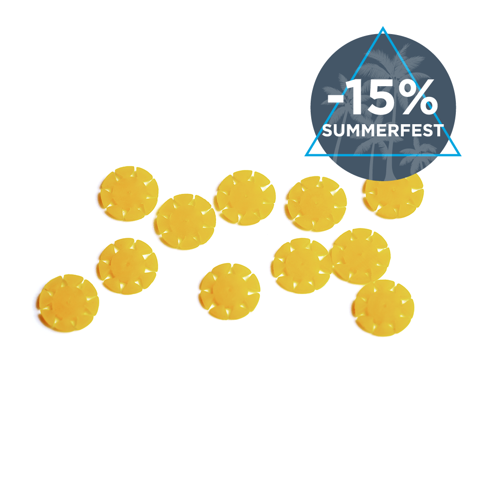 Yellow Petal Discs