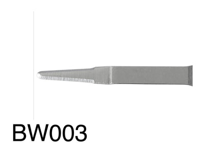 MJK Micro scalpel blades, BW002, 10 stk.