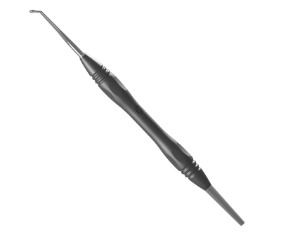 Micro rod resektionsspejl, plan, rhodium, PEEK håndtag 5 mm