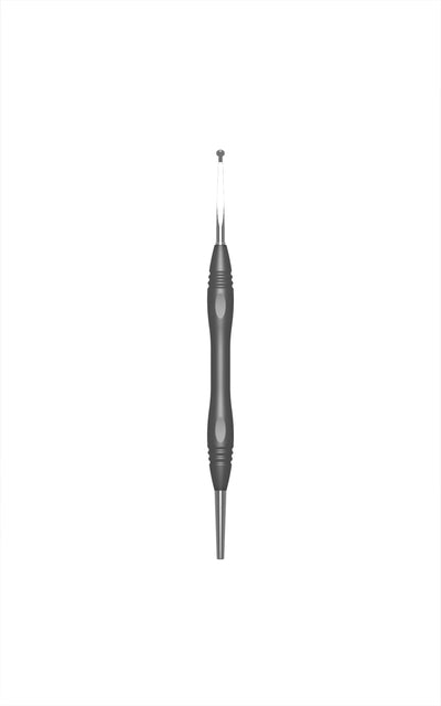 Micro rod resektionsspejl, plan, rhodium, PEEK håndtag 5 mm