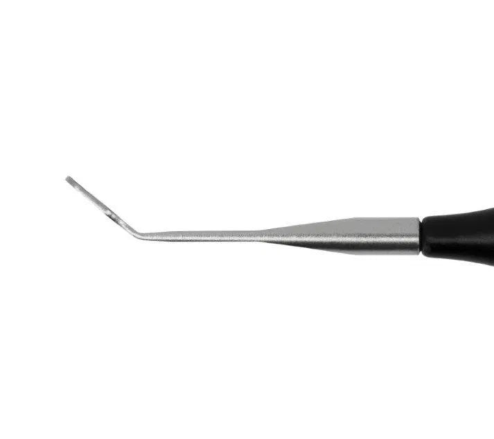 Micro rodresektionsspejl, plan, rhodium, PEEK håndtag 3x6 mm