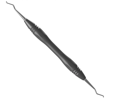 Surgical Curette MOLT black FIG. 2/4, 18 cm, OSCCM06-B