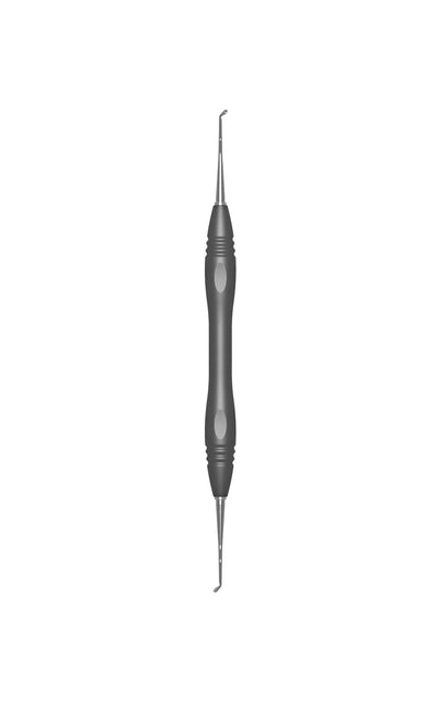 Surgical Curette MOLT black FIG. 2/4, 18 cm, OSCCM06-B
