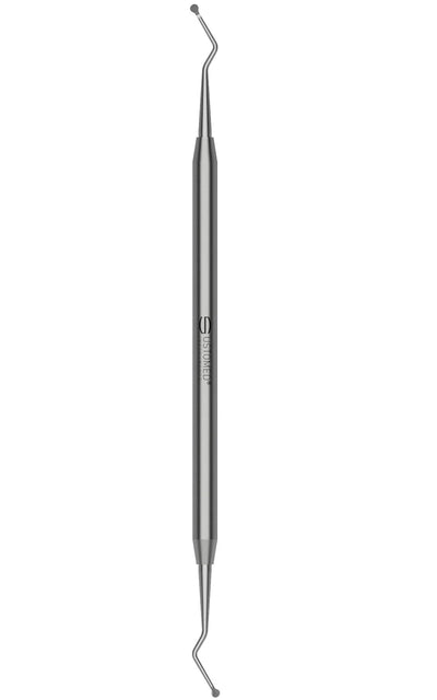 Surgical Curette MOLT black FIG. 2/4, 18 cm, OSCCM06-B