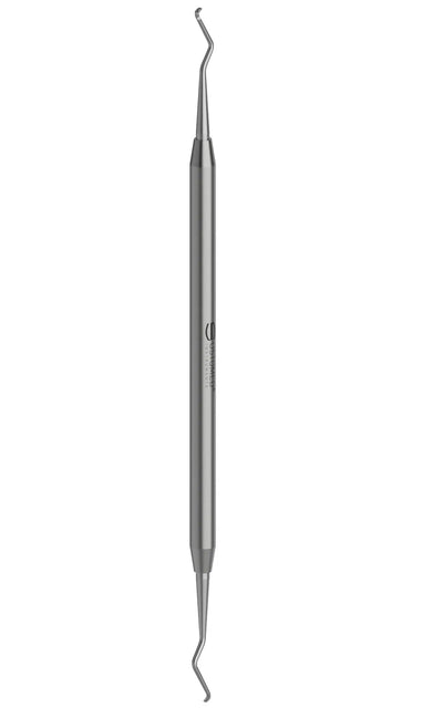Surgical Curette MOLT black FIG. 2/4, 18 cm, OSCCM06-B