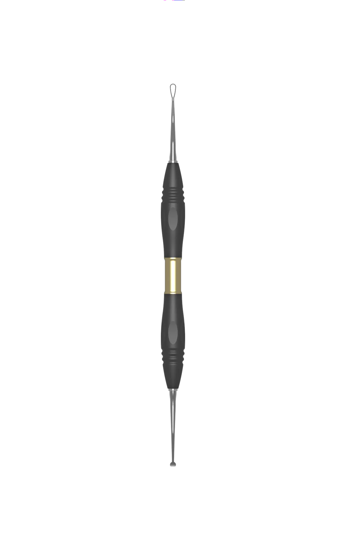 KASAJ, Tunnelling knife, 20 cm, straight, PEEK handle