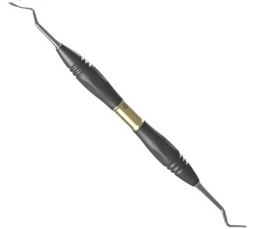 KASAJ, Tunnelling knife, 19 cm, Micro, curved, PEEK handle