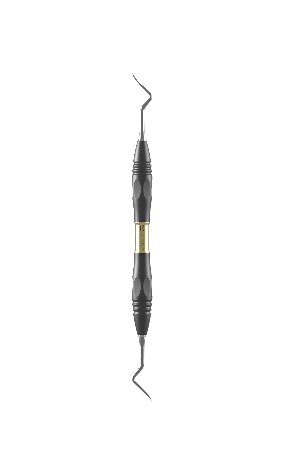Tunneling knife, 19 cm, curved, PEEK handle