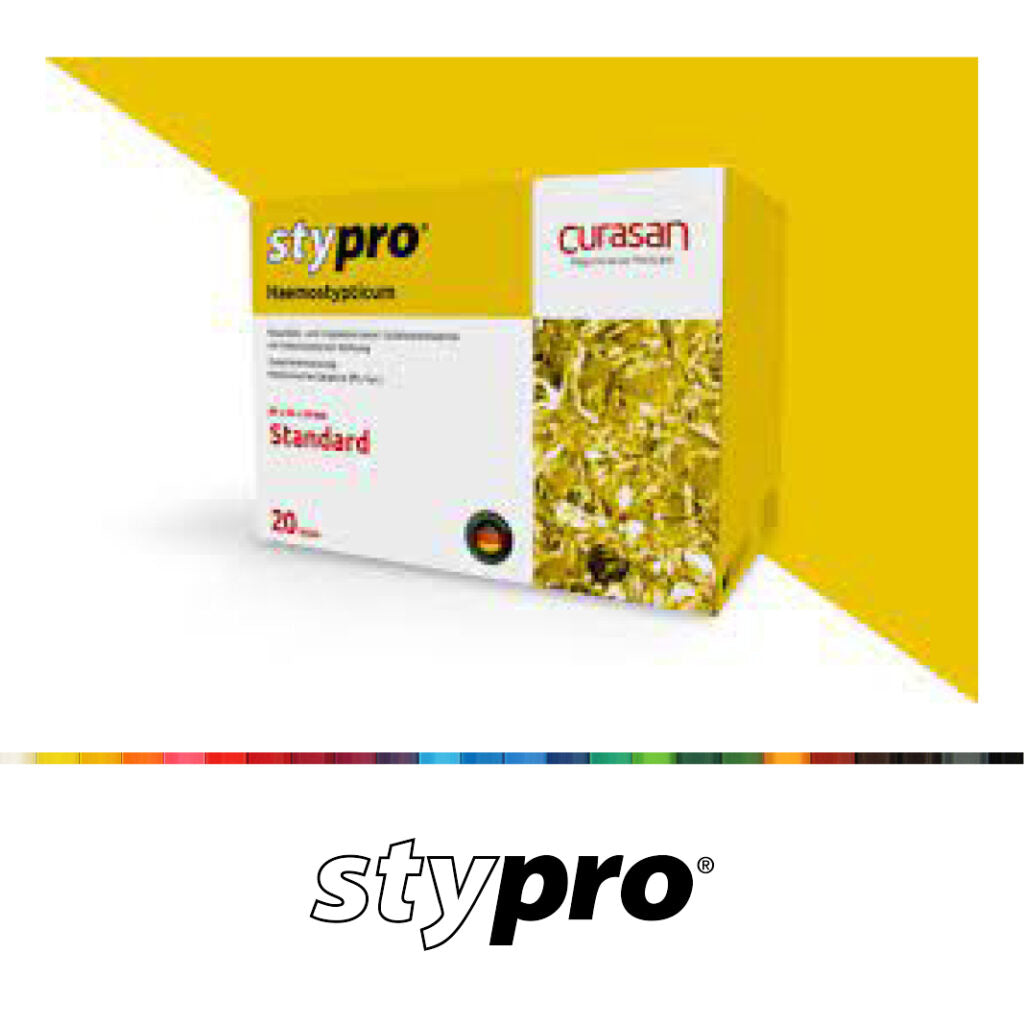 Stypro Standard, Hæmostase, 80x50x10 mm, 20 stk, fra Curasan, 9320000020