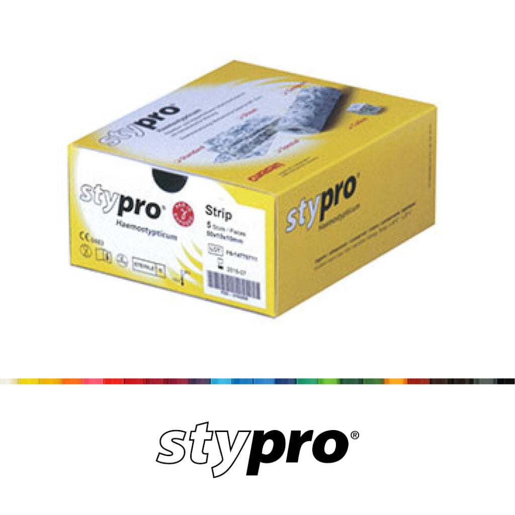 Stypro Strips, Hæmostase, 50x10x10 mm, 5 stk, fra Curasan, 9360000005