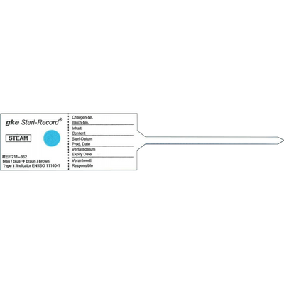 Sterilisations label GKE