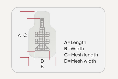 NeoGen Ti-Reinforced Membraner 29 x 14 mm
