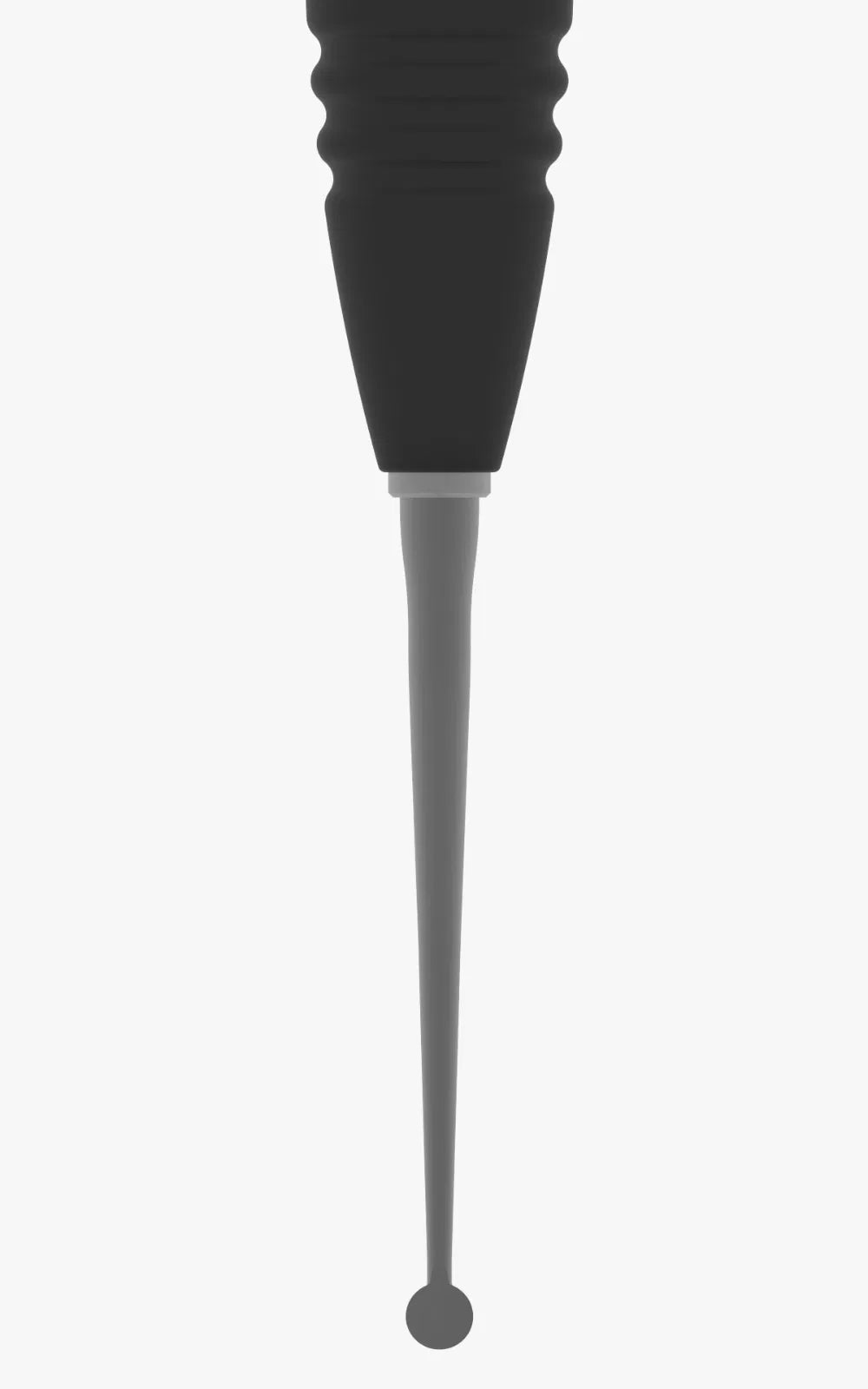 Tunneling knife, 19 cm, curved, PEEK handle