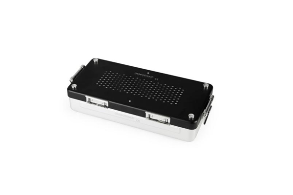 Mini container med perforeret låg