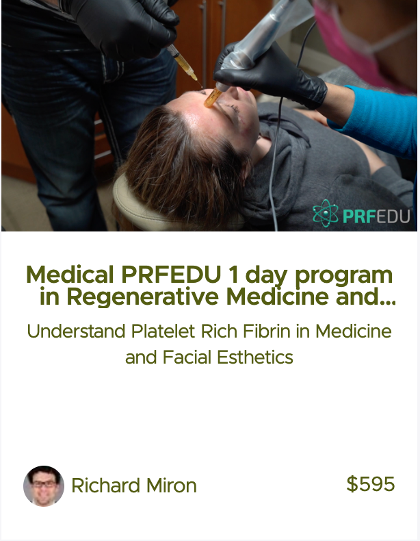 Medical Online PRF kursus med Richard Miron