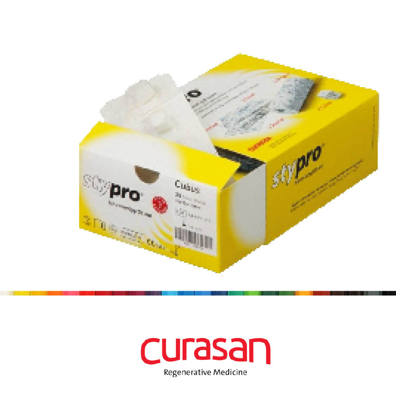 Stypro Cubus, Hæmostase, 10x10x10 mm, 30 stk, fra Curasan, 9310000030