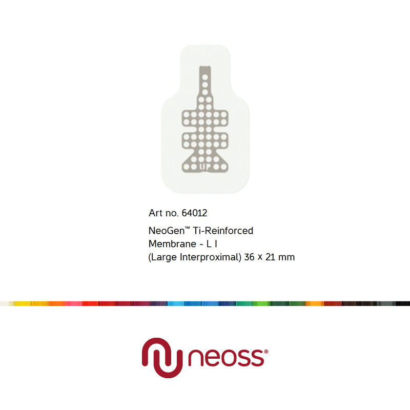 NeoGen Ti-Reinforced Membraner 36 x 21 mm