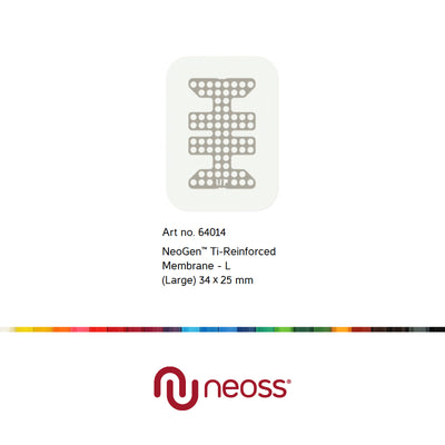 NeoGen Ti-Reinforced Membraner 34 x 25 mm