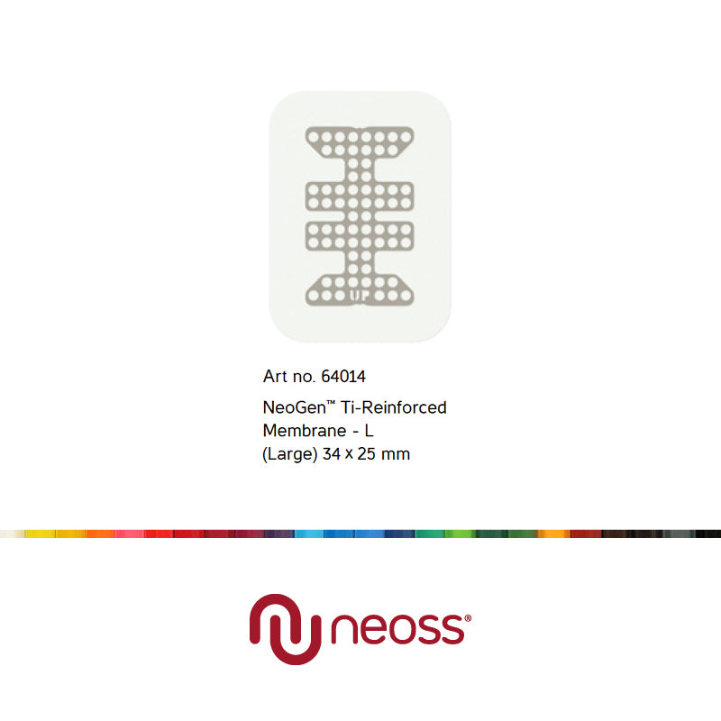 NeoGen Ti-Reinforced Membraner 34 x 25 mm