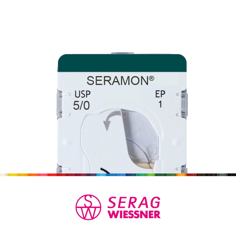 Seramon PTFE 5/0 DS-12 50 cm