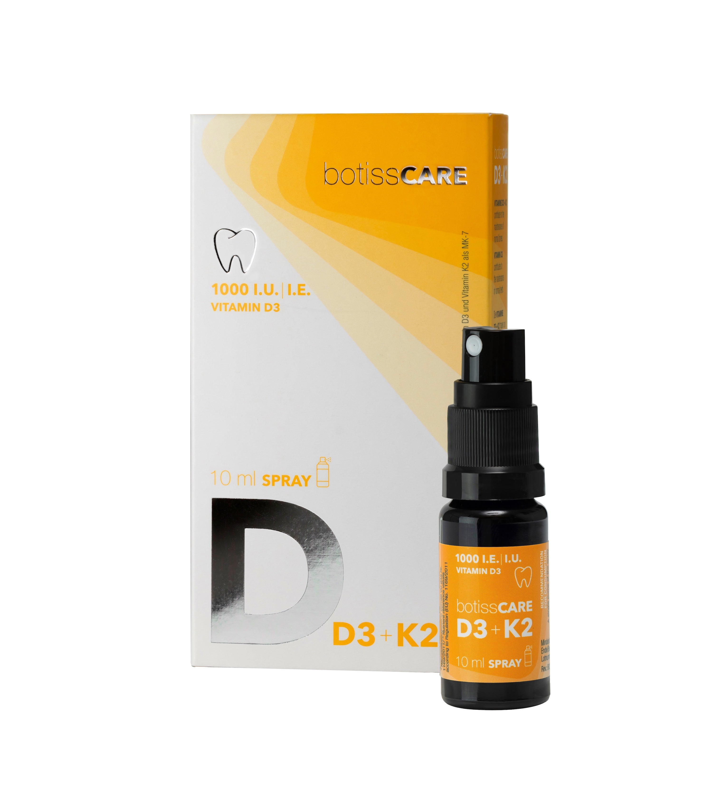 botissCARE D3+K2 spray, 25 stk. (Refill-Kit)