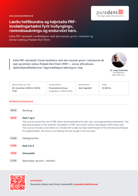 Forskoðun: Dagskrá námskeiðs (PDF)