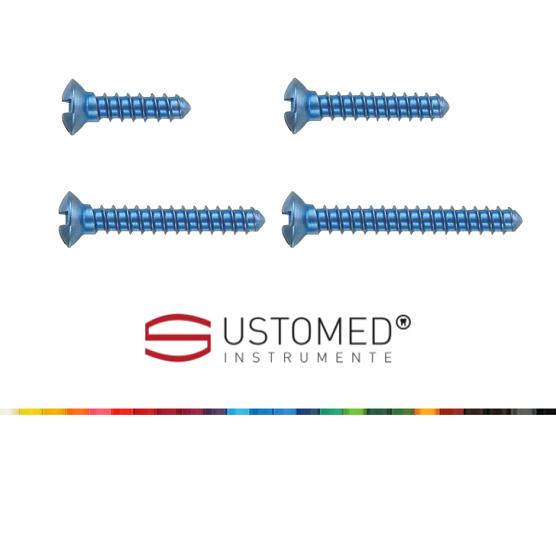 Titanium screws